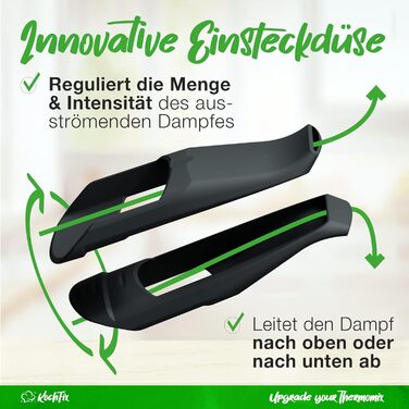 Підходить для Thermomix TM5, TM6, TM31, Monsieur Cuisine - Парове відведення для захисту навісних шаф - Аксесуари Thermomix для Vorwerk TM-5 TM-6 TM-31 для перенаправлення пари