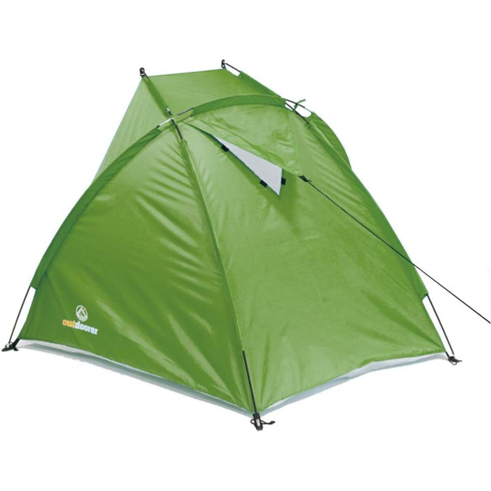 Пляжний намет для активного відпочинку Helios Air - туристичний пляжний намет із захистом від ультрафіолету 80 та вікном, що закривається, пляжний намет для подорожей (зелений)