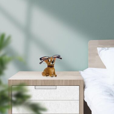 Підставка для склянок з полірезини з собачою тематикою, тримач для настільних склянок, настільна прикраса з мотивом собаки для склянок та дрібних аксесуарів, прикраса для столу в домашньому офісі