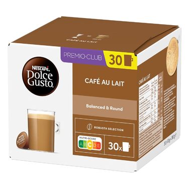 Г (3-тя упаковка), 3er Vorratspack (3 x 30 Kapseln) Caf au Lait, Milch 300