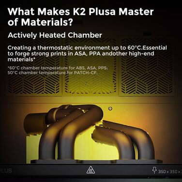 Комбінований 3D-принтер Creality K2 Plus, багатоколірний друк із CFS, швидкість друку 600 мм/с, повністю автоматичне вирівнювання,