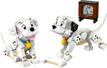 Конструктор LEGO Disney Lucky & Penny 101 Dalmatians 43271, 268 деталей, фігурки цуценят