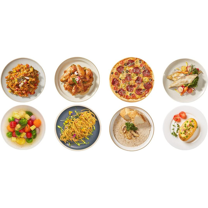 Мікрохвильова піч Toshiba MW2-MG20PF(BK)/GE 800 Вт з хрустким грилем і функцією комбінованого приготування, 5 рівнів потужності, потужність гриля 1000 Вт, чорний гриль 20 л чорний