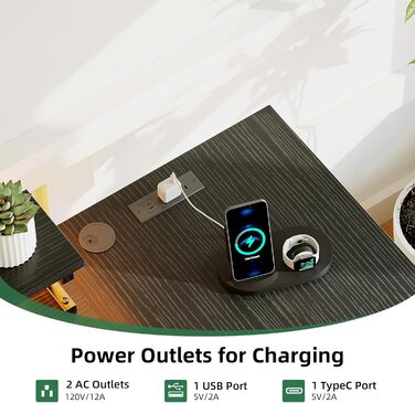 Г-подібний ігровий стіл VERMESS з 4 шухлядами, 160 см, двосторонній, столи для домашнього офісу з розетками, Г-подібний комп&39ютерний стіл з портом зарядки USB та підставкою, кутовий стіл 160,02 см чорний