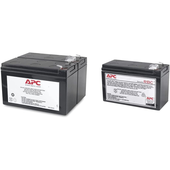 Акумулятор APC APCRBC113 UPS RBC113 чорний (комплект із запасним акумулятором)