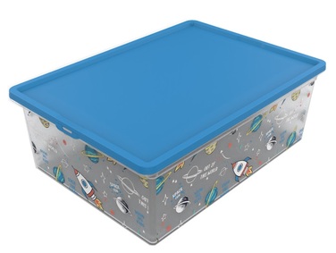 Контейнер Qutu LIGHT BOX SPACE FUN, 25 л (6907103)