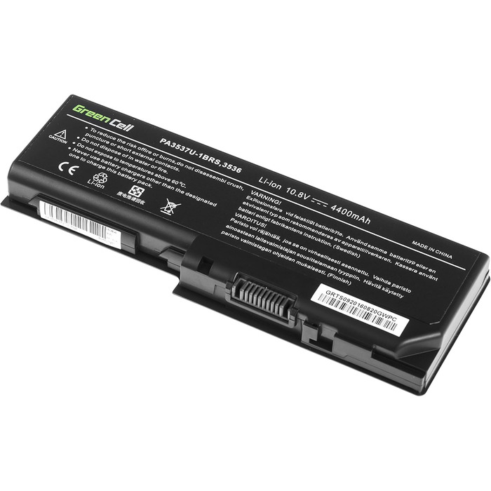 Акумулятор для ноутбука Green Cell Toshiba PA3536U-1BRS PA3536U-1BAS PA3537U-1BRS PABAS100 для Toshiba Satellite L350 L355 P200 P300 P300D X200 L350-16L L350-16M L350-22Q L350-S1701 L350-ST3701 L355-S7811