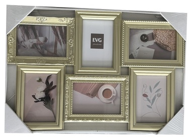 Мультирамка EVG INNO ZB-6-3753-1 SILVER COLLAGE 6  (6992413)
