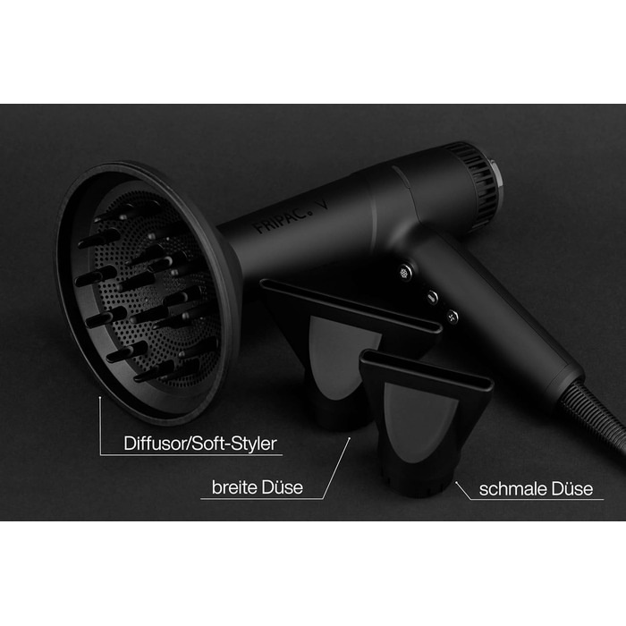Фен Fripac V Фен з цифровим двигуном і функцією самоочищення Професійний фен