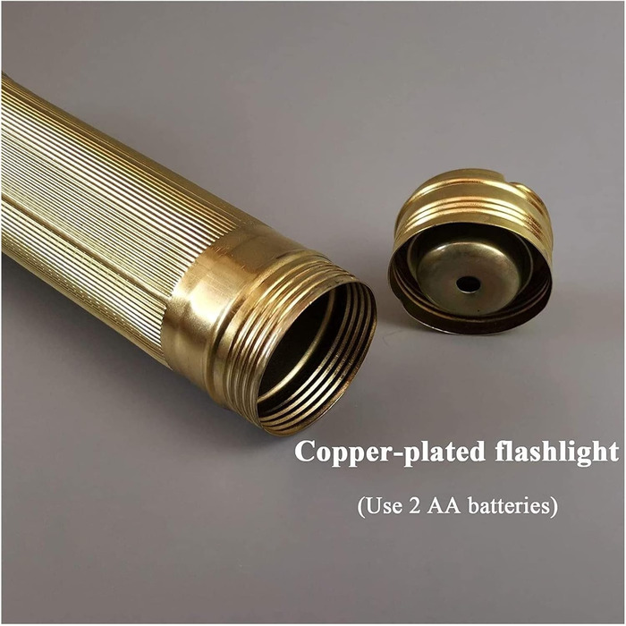 Ретро-ностальгічний портативний ліхтарик, старомодний ностальгічний ліхтарик, вінтажний стиль, простий портативний ліхтарик для дому в старовинному стилі, потужний яскравий ліхтарик, кишеньковий