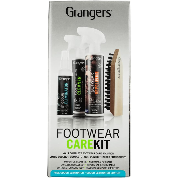 Набір для догляду за взуттям Grangers Shoe Care 300 мл