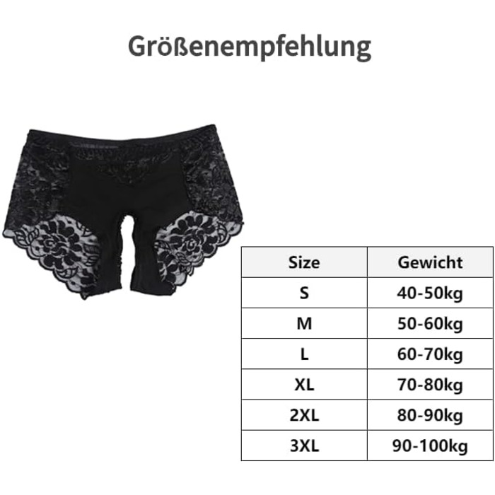 Сексуальні жіночі стринги WEITAPYT, з відкритою інтимною зоною, чорний, розмір 3XL