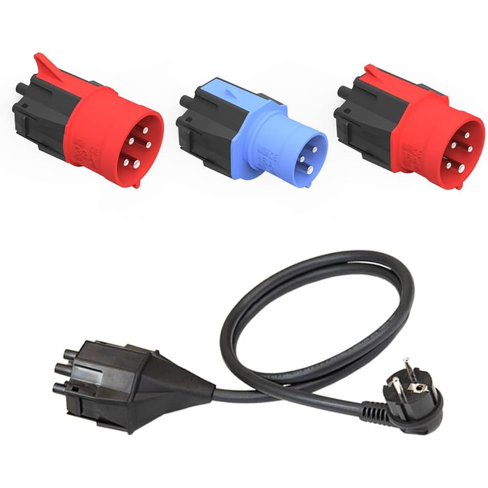 Комплект оптимальний GSM/GPS/SIM Мобільний зарядний пристрій без установки Зарядний пристрій для електромобілів вкл. 32A 5-контакт