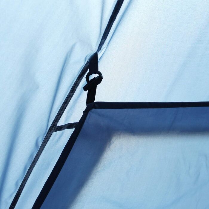 Намет Ravello 500 Teepee Tent для 6-8 осіб Сімейний намет Висота над головою Підлоговий піддон Водонепроникний 5000 мм Синій сірий