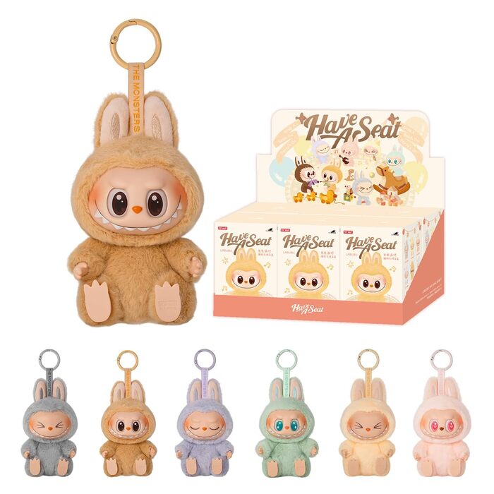 Монстри - повний набір вінілових плюшевих фігурок &quotСідайте&quot