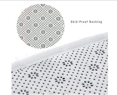 Килимки та килимки для ванної кімнати Blue Dolphin Комплект килимків для ванної з 3 предметів Чохол для унітазу та килимок, комплект для ванної кімнати, U-подібний килимок, килимок 45x75 см