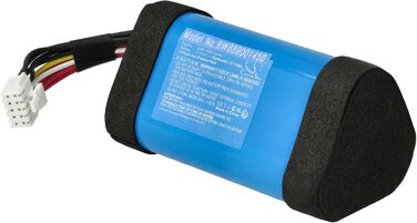 Акумулятор vhbw, сумісний з акустичними системами JBL Pulse 5 (10200 мАг, 3,7 В, літій-іонний)