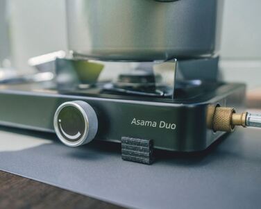 Портативна газова плитка Outwell Asama Duo Bruner (651265)