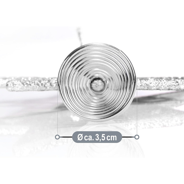 Ялинкова верхівка срібна com-four