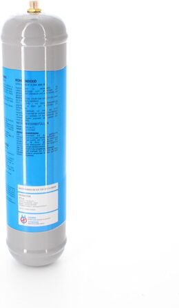 Одноразова циліндрична пляшка Swan CO2 600 гр E290 З'єднання для вуглекислого газу 11 м для виробників газованої води, охолоджувальних установок та диспенсерів для питної води, 6 шт.