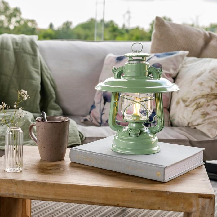 Набір для інтер&39єру Feuerhand, колір Sage Green Baby Special, 276 світлодіодних ліхтарів рефлекторний абажур 2 літій-іонні батареї Теплий білий колір, регульована яскравість, до 18 днів роботи Для використання всередині та зовні приміщень Безблікове, ат