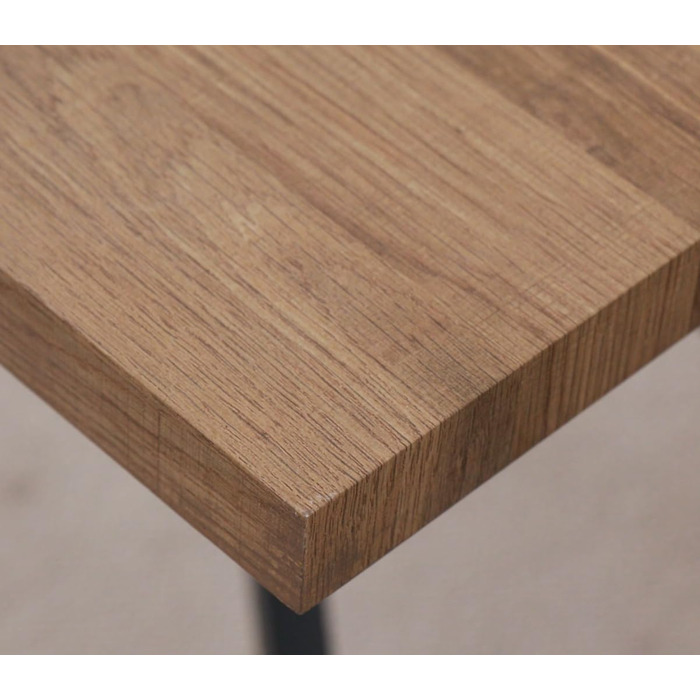 Обідній стіл з 4 стільцями, дерев&39яний обідній стіл 140x80x76 з темною стільницею, обідній стілець, що обертається на 360, з підлокітниками, гарнітур для кухні, вітальні та їдальні, сучасний м&39який стілець бежевого кольору, 4 бежевого кольору, стіл з 