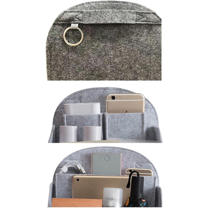 Органайзер для рюкзака з повсті OYUEGE, міні-органайзер для рюкзака, невеликий роздільник для рюкзака, гаманець, легкий нейлон, су