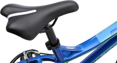 Дитячий алюмінієвий гірський велосипед BIKESTAR з V-подібними гальмами для дівчаток та хлопчиків віком 4-5 років 16-дюймовий дитячий гірський велосипед БЕЗ РИЗИКУ БЕЗ ПРОБНОГО ВИПРОБУВАННЯ, синій та зелений