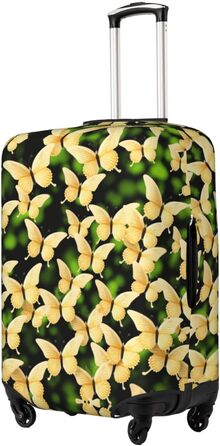 Чохол для валізи Метелик, міцний захист для багажу розміру XL (45.7-81.3 см), чорний