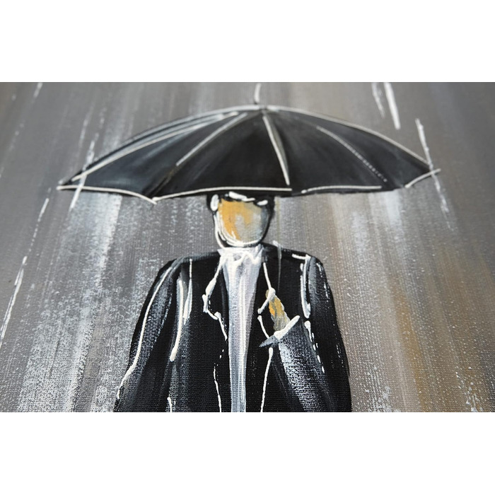 Моніка Мірафьорі I 100 РУЧНИЙ РОЗПИС I Картина Йде дощ 120х80см Картина Ручний розпис Акриловий живопис Дуже великий акриловий жив