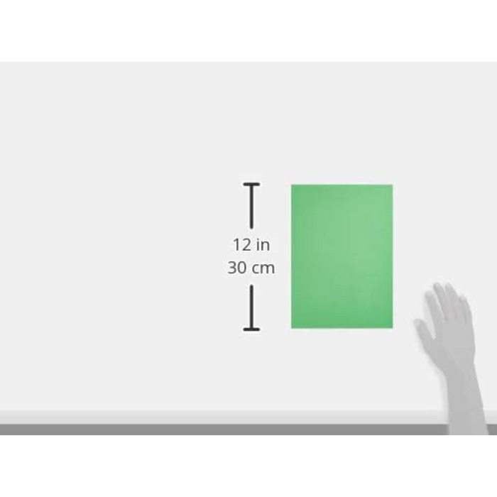 Кольоровий папір Papyrus 88042673 для принтера/копіювального апарату, папір для рукоділля райдужний 80 г/м DIN A4, 500 аркушів, матовий, насичено-зелений, одинарний