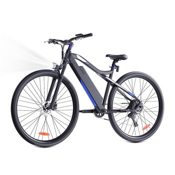Електровелосипед M920 27,5 дюйма для дорослих 9-швидкісний електровелосипед зі змінним акумулятором 36 В 13 Аг, двигуном 250 Вт, швидкістю 25 км/год та запасом ходу до 60 км. Синій.