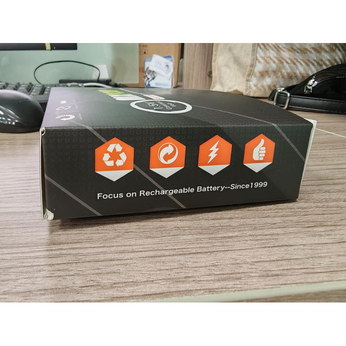 Літієві батарейки AAA 1,5 В, 8 шт. із зарядним пристроєм, висока ємність 1200 мВтгод, 1500 циклів розрядки/зарядки, акумуляторні батарейки AAA, тривалий термін служби з інтелектуальним зарядним пристроєм з РК-дисплеєм