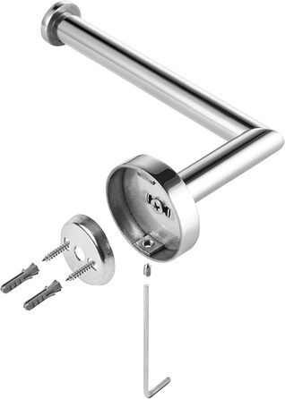 Тримач для рулонів туалетного паперу HITSLAM, тримач для рулонів туалетного паперу з нержавіючої сталі для кухні та ванної кімнати