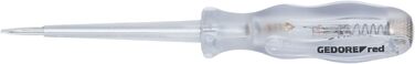Набір викруток GEDORE red 12 предметів (VDE), плоскі та хрестоподібні, з індикатором напруги, інструмент R38002012