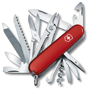 Швейцарський армійський ніж Victorinox Handyman, мультиінструмент, 24 функції, лезо, штопор, консервний ніж (один)