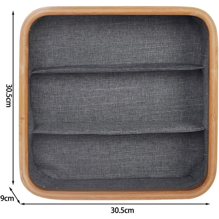 Коробка для зберігання бавовни та льону для дому, гардеробна, штабелюється, сортування пошарово, органайзер для тканини