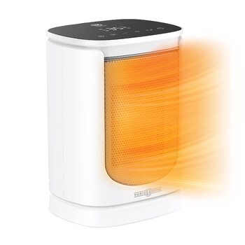 Енергозберігаючий вентилятор Paris Rhne, міні-вентиляторний обігрівач потужністю 2000 Вт з автоматичним коливанням, термостатом, 12-годинним таймером, коливаннями 70 для ванної кімнати, спальні, офісу, білий