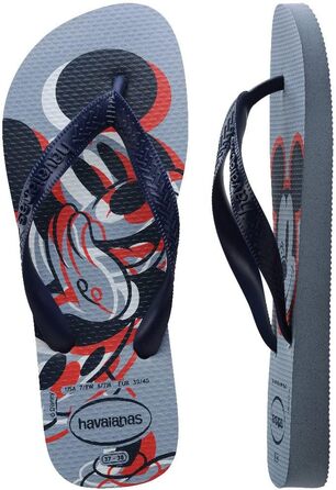 Топ Havaianas Disney, шльопанці унісекс для дорослих 41/42 EU Wind