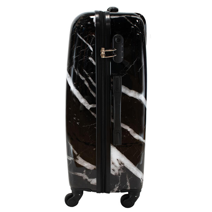 Валіза Semi Line 24' (M) Black Marble (T5730-2)