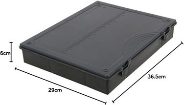 Система снастей NGT New Carp Fishing 71 Black Tackle Box коробки для наживки та жорстка дошка для оснастки