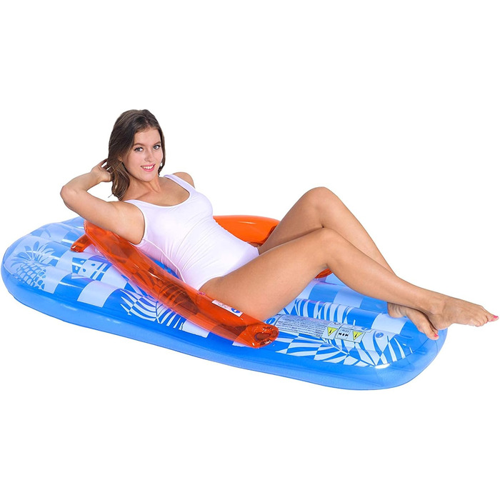 Надувні шльопанці Jilong-37433, 16920388642153, сині