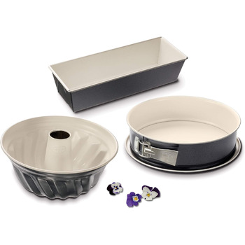 Тренд випічки набору форм для випічки Dr. Oetker з 3 предметів пружинна форма, форма для торта та форми для хліба, форми для торті