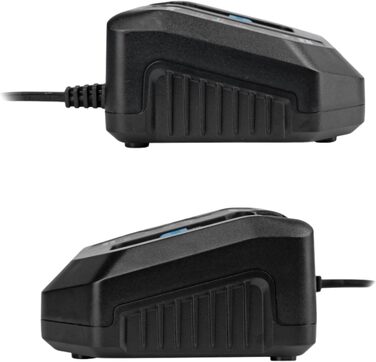 Зарядний пристрій HGERT TECHNIK 4A 18V, функція швидкої зарядки, захист від перегріву та короткого замикання, індикатор зарядки, ефективна зарядка, ідеально підходить для акумуляторів 2A, 4A, 6A