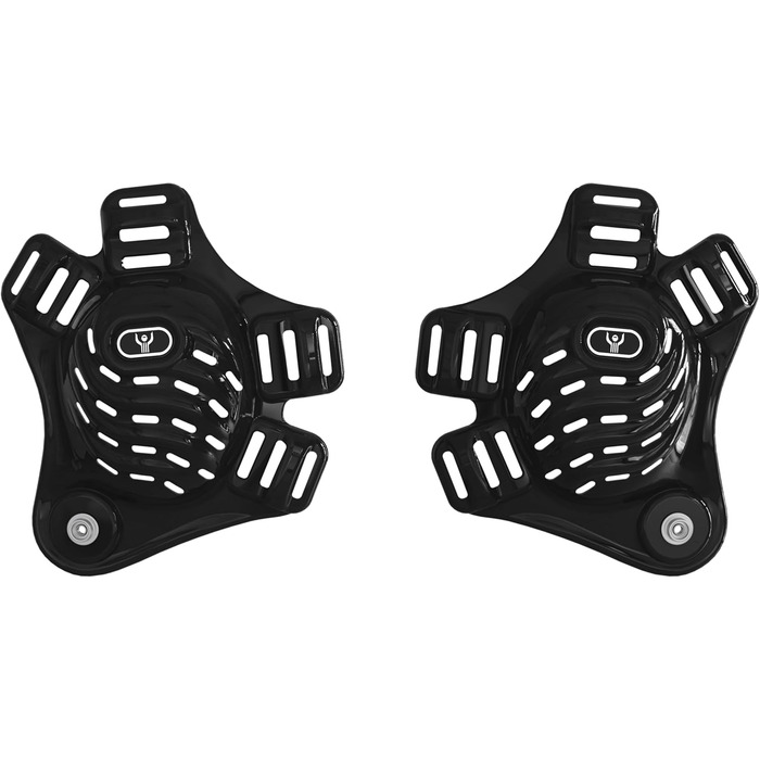 Захист вух для дорослих борців GCA Nelson Pro, регульований, D1 BJJ MMA, універсальний, чорний/чорний/чорний