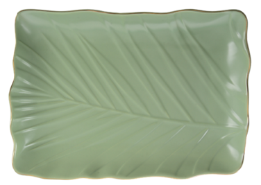 Блюдо Limited Edition Leaf Green Gold (6990675)