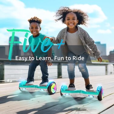 Яскравий та безпечний самобалансуючий ховерборд SISIGAD HY-A12C 6,5-дюймовий