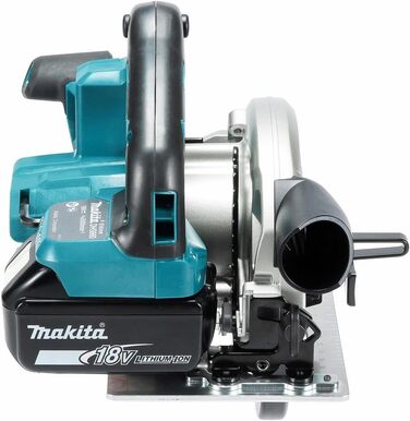 Акумуляторна ручна циркулярна пила Makita DHS660RTJ 57 мм 18 В 5,0 Ач, 2 акумулятора зарядний пристрій у кейсі MAKPAC Colourful Si