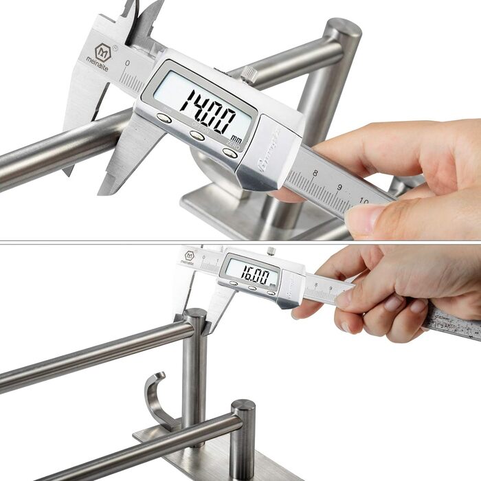 Полотенцесушитель без свердління Полотенцесушитель для ванної Нержавіюча сталь Полотенцесушитель для чаю Самоклеючий Полотенцесуши