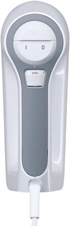 Ручний міксер Braun MultiMix 3 HM 3105 - ручний міксер з 5 швидкостями та функцією турбо, вкл. віночок, гак для тіста, ручний блен